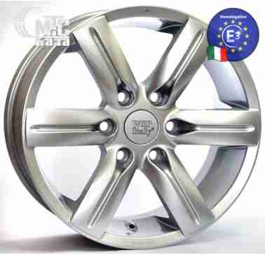Диски WSP Italy Mitsubishi (W3001) Pajero 7,5x17 6x139,7 ET34 DIA67,1 (super silver)